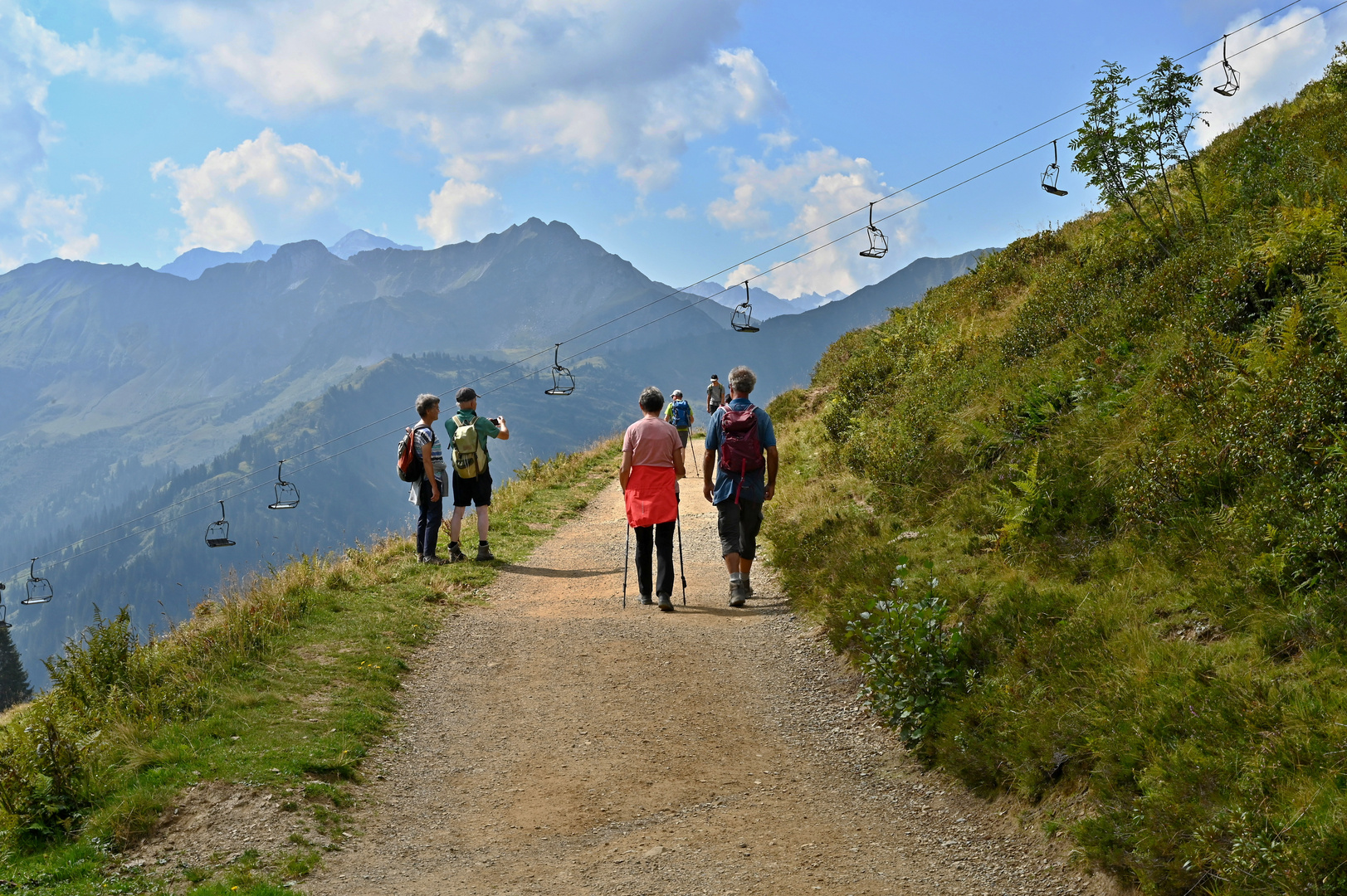 Unterhalb des Mutterbergkopf