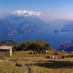 Unterhalb des Rifugio Menaggio