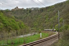 Unterhalb Schloss Bourscheid