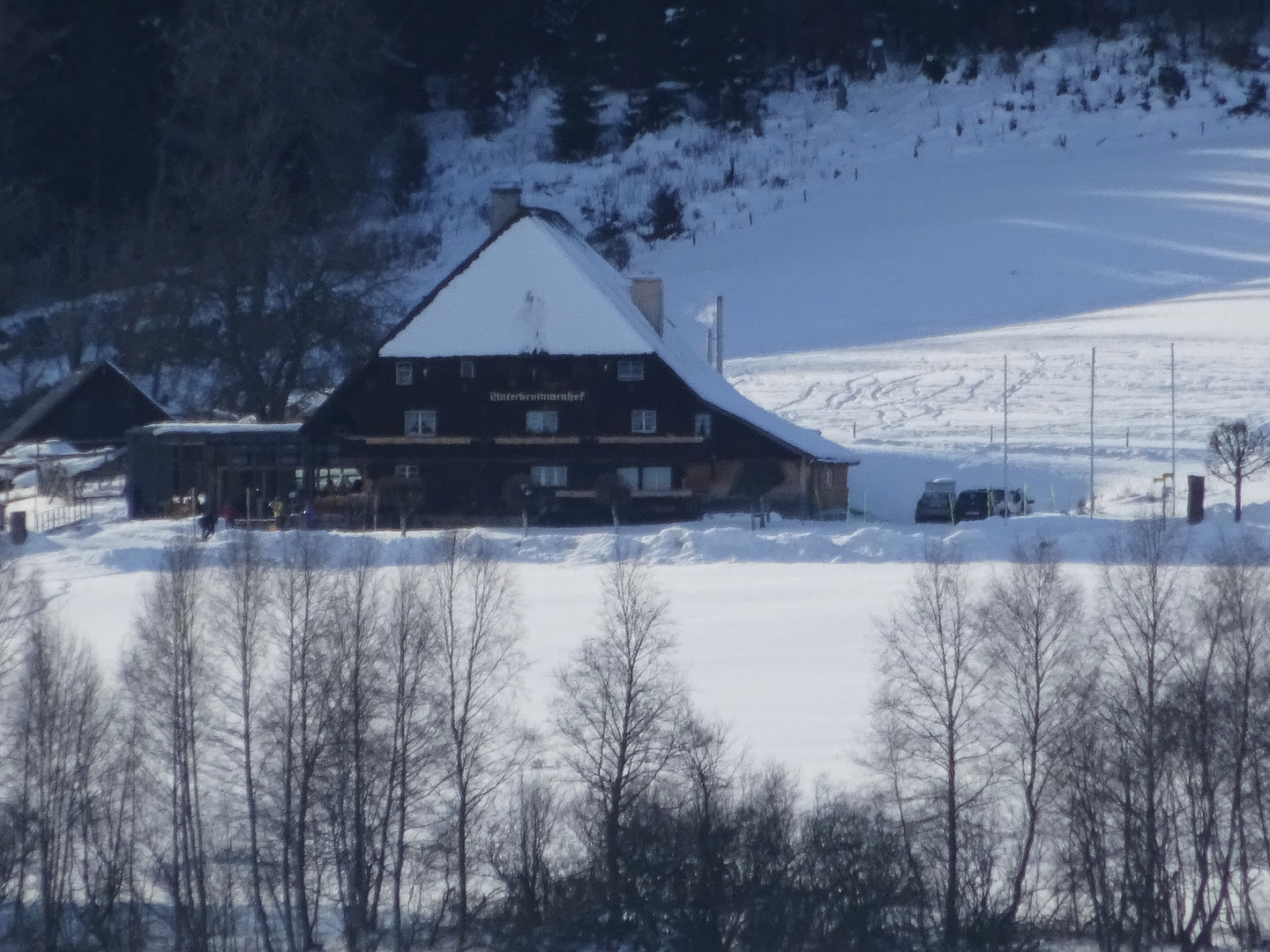 Unterkrummenhof am Schluchsee im Winter 2017