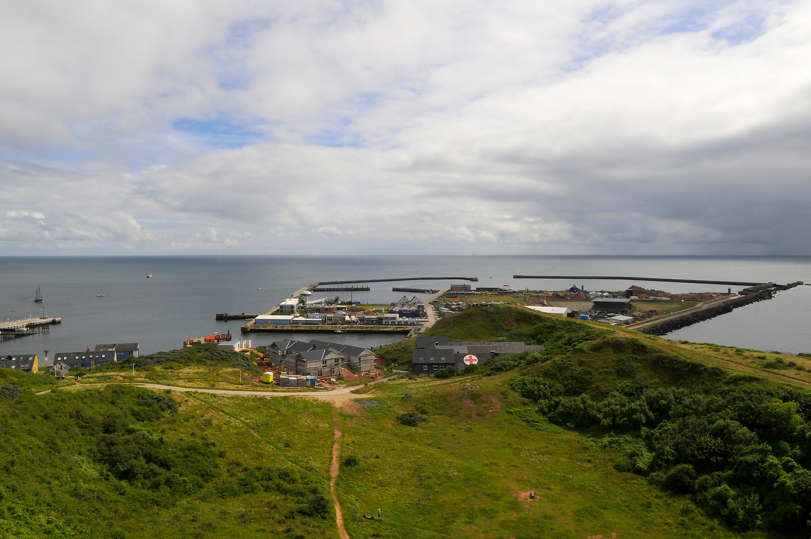 Unterland von Helgoland