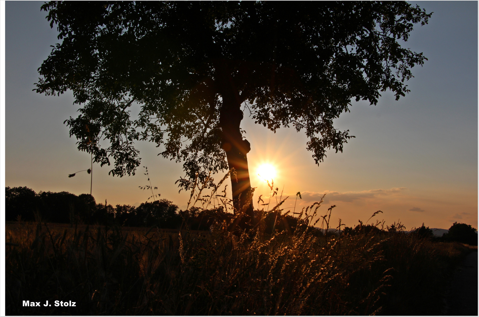 Unterliederbacher Sonnenuntergang