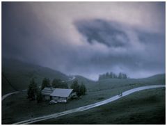 unterm Gipfel des Kitzbüheler Horns.