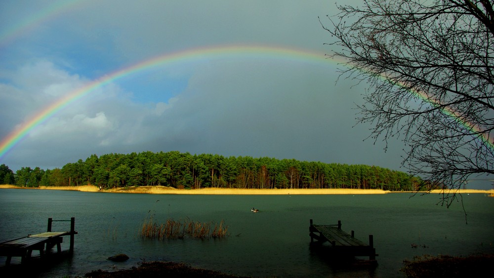 Unterm Regenbogen...