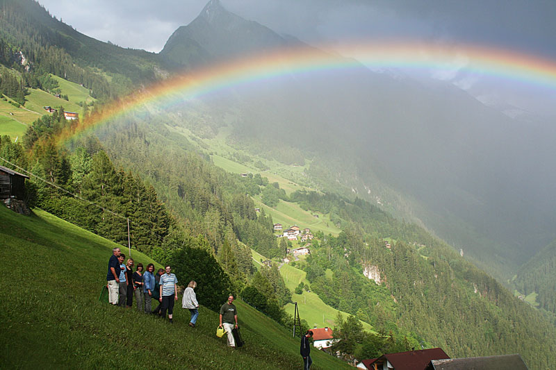 Unterm Regenbogen