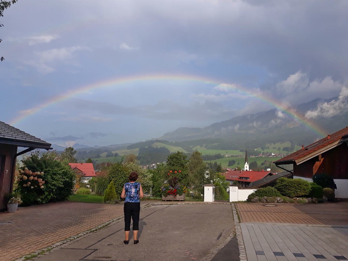 unterm Regenbogen