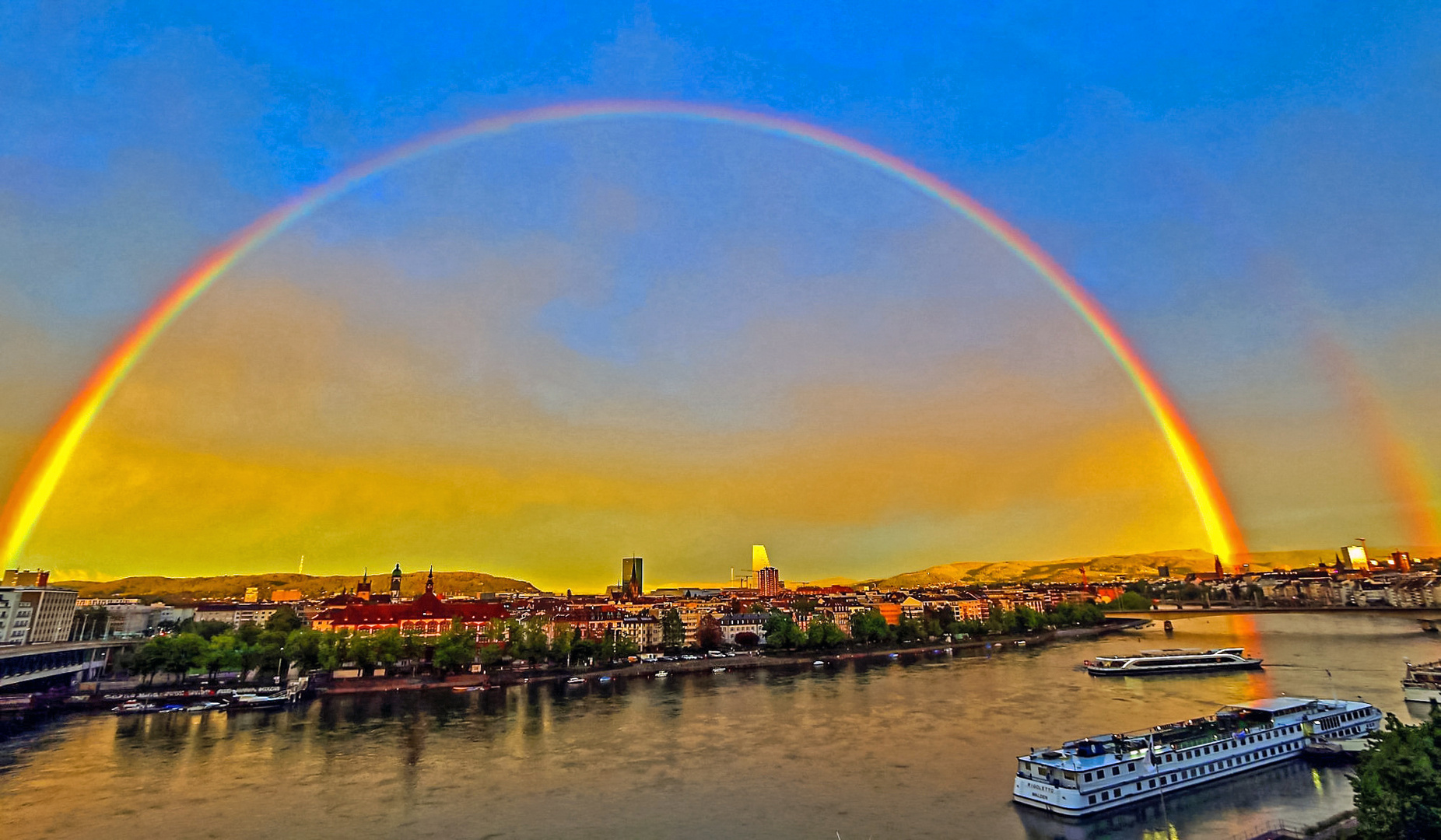 unterm Regenbogen