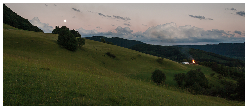 Unterm Sommerabendhimmel...