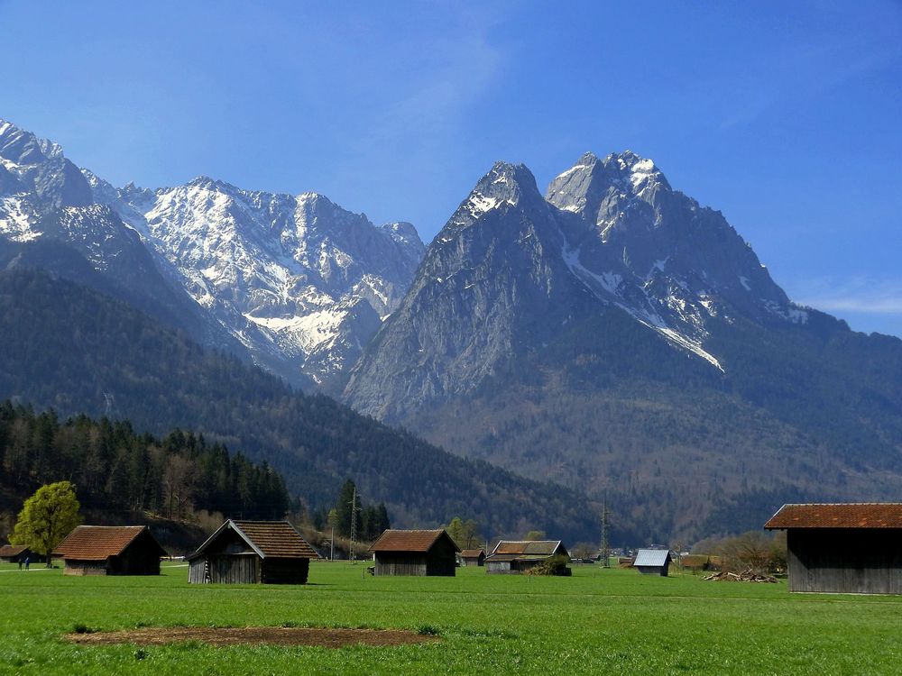 Unterm Wettersteingebirge...