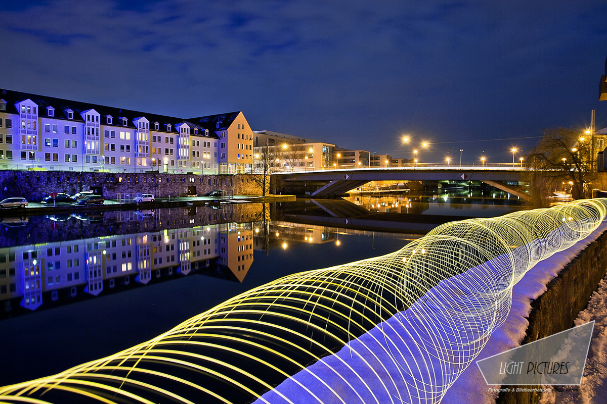 Unterneustadt bei Nacht