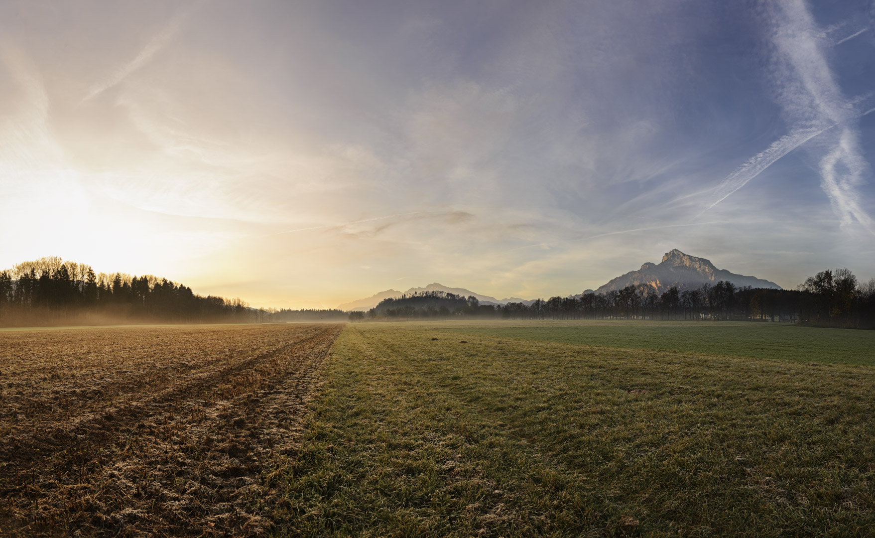 Untersberg im Morgenlicht