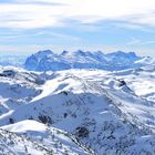 Untersberg Plateau vom Salzburger Hochthron gesehen