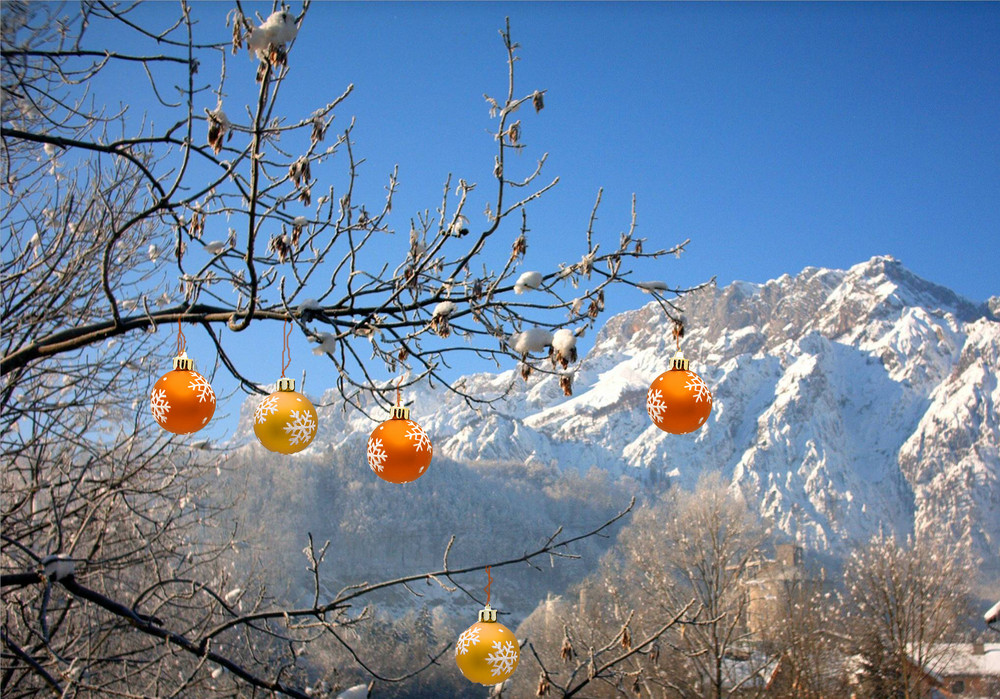 Untersberg - weihnachtliche Ansicht