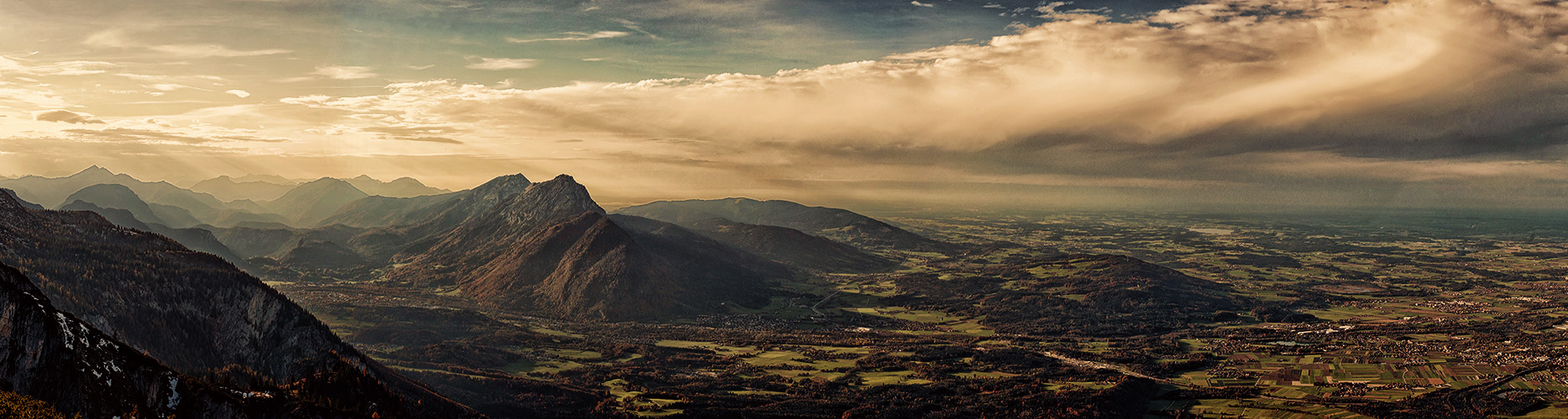 Untersbergblick nach Norden