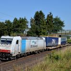 Untervermietete TRAXX auf der Main-Weser-Bahn