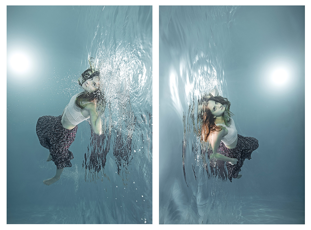 Unterwasser-Collage