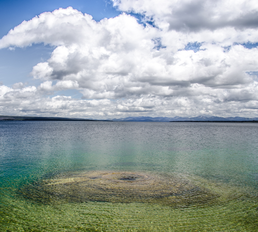 Unterwasser-Geysir