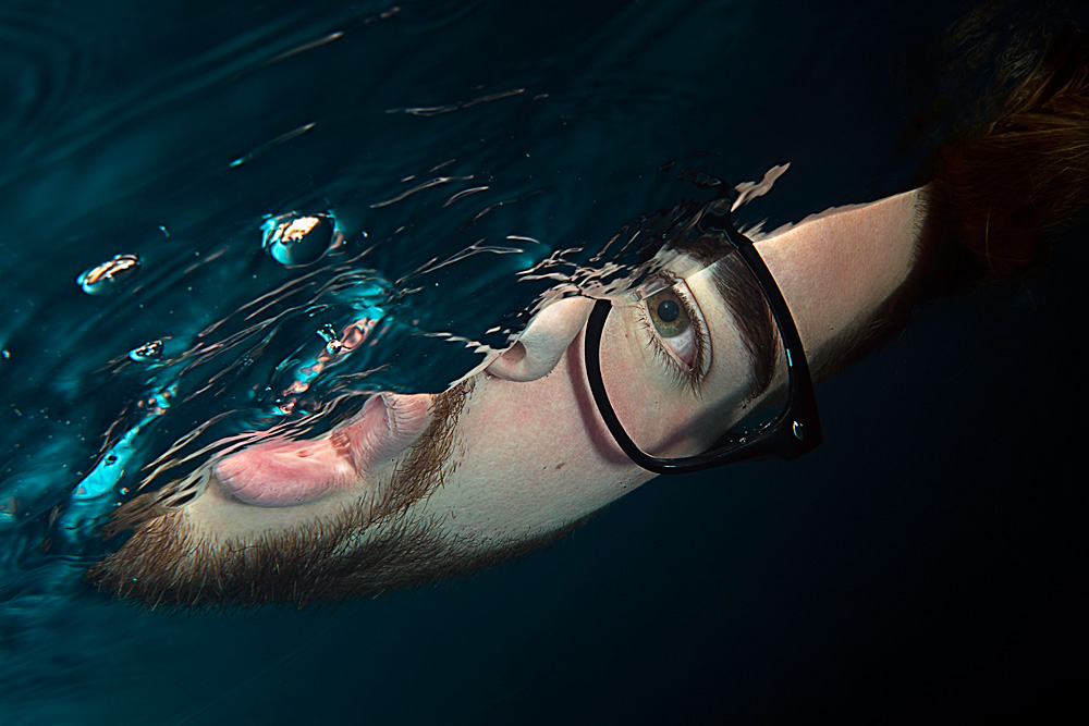 Unterwasser Portrait