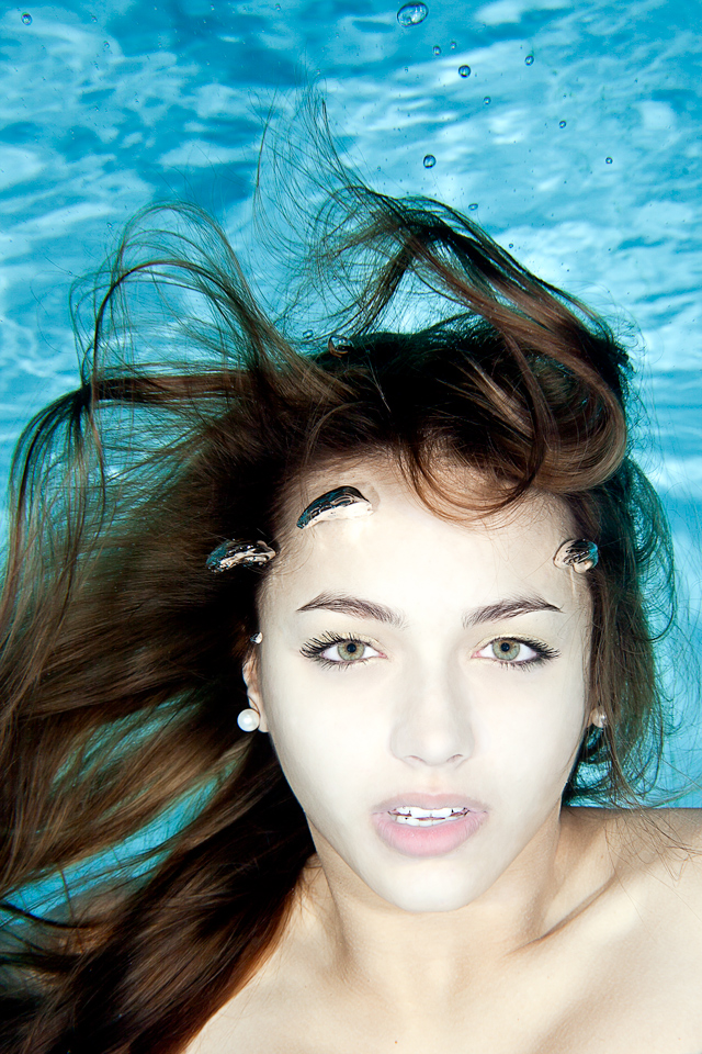 Unterwasser Portrait