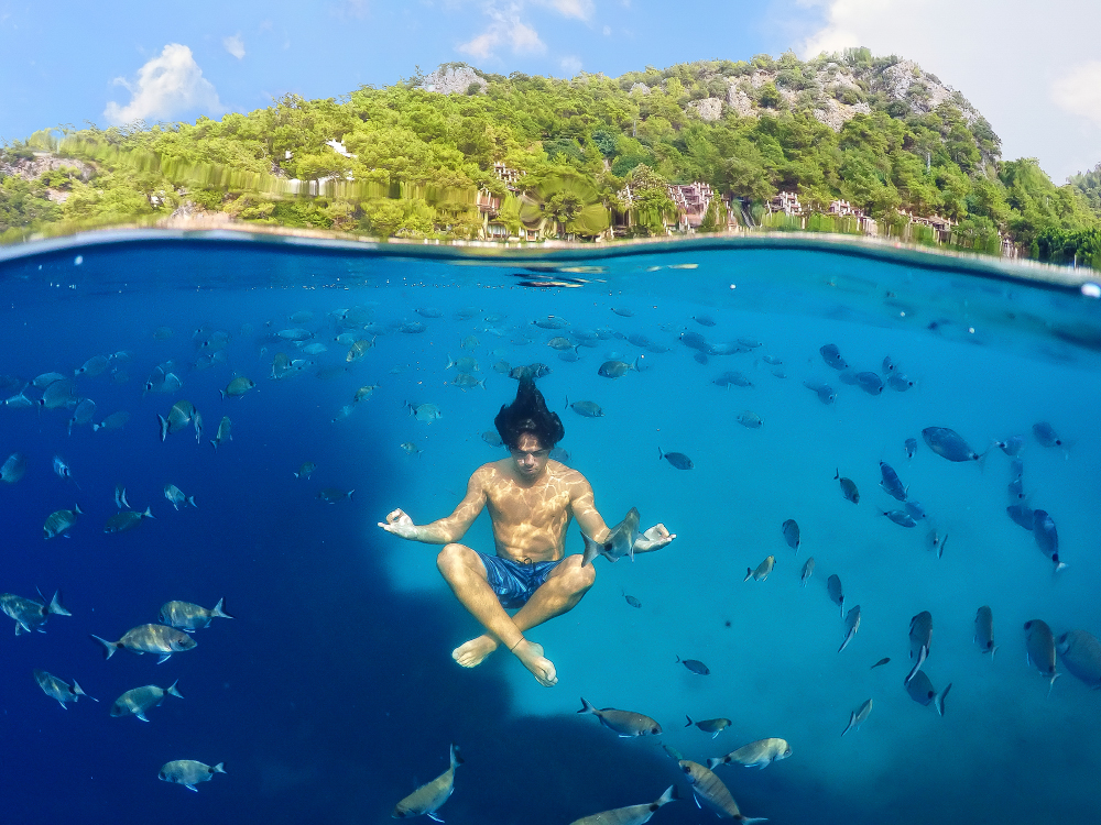 Unterwasser Yoga Foto Bild Europe Turkey Weitere Bilder Bilder Auf Fotocommunity