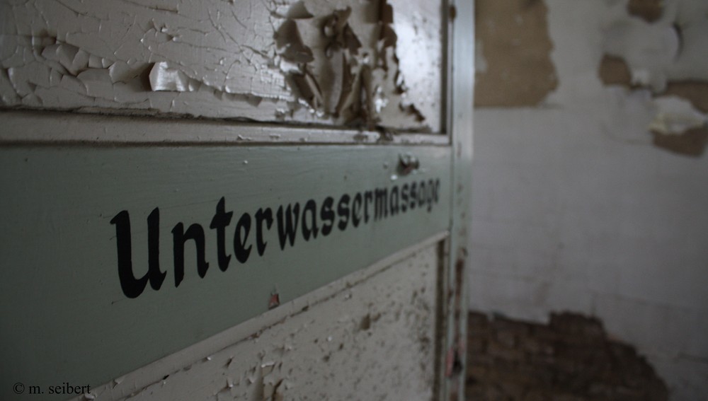 Unterwassermassage