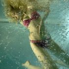Unterwassermodel Elischeba wünscht schönes Wochenende