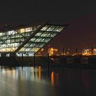 Unterwegs am Altona-Fischmarkt in Hamburg bei Nacht