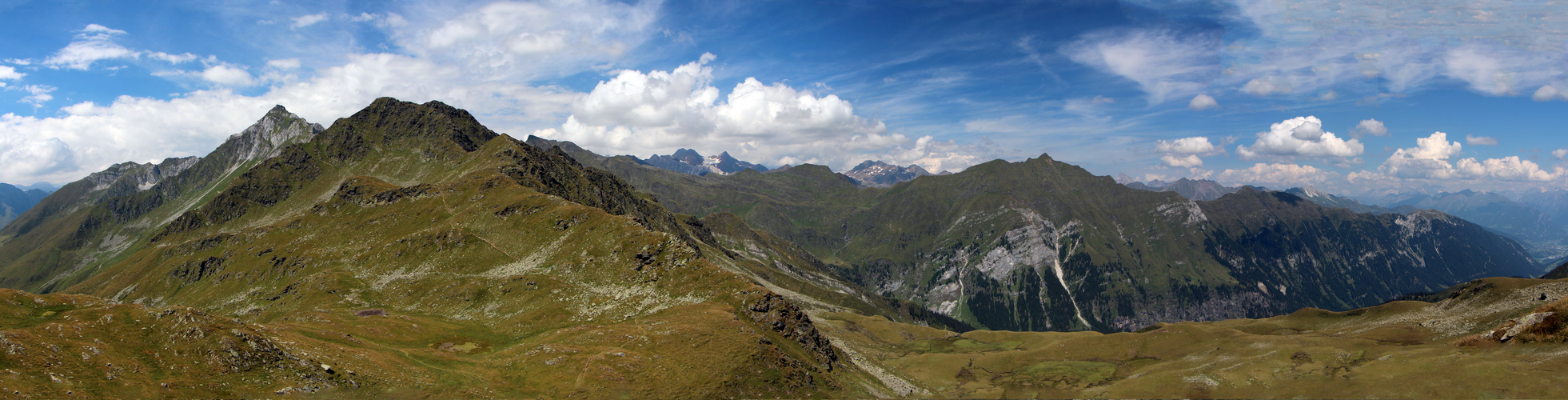 Unterwegs am Passeirer Höhenweg