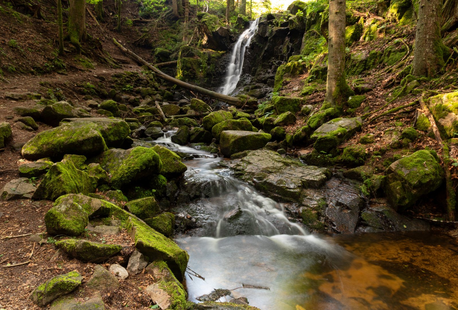 Unterwegs am Windbergwasserfall in St.Blasien