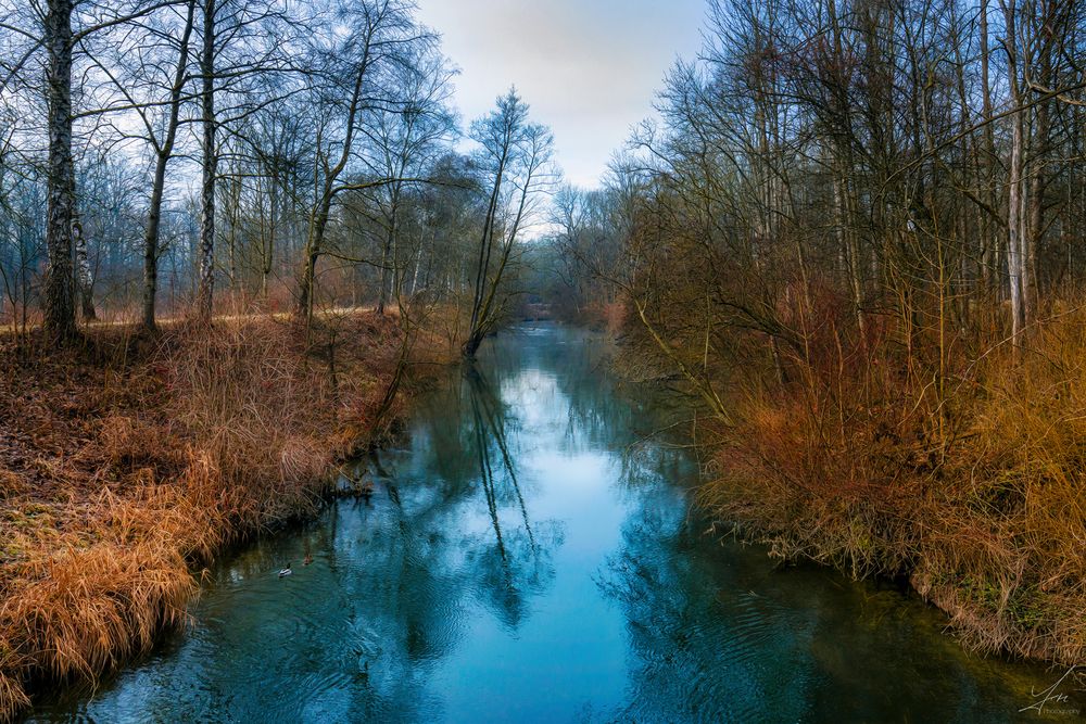 Unterwegs an der Isar bei Landshut