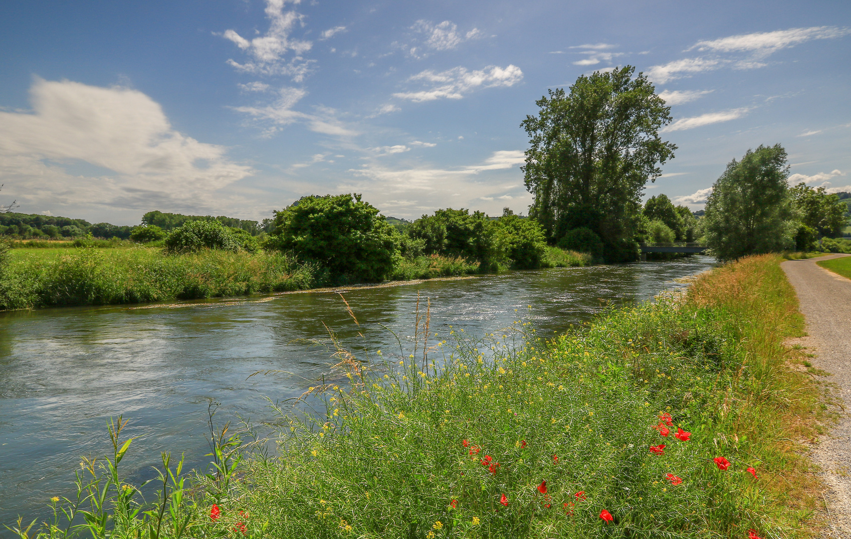 Unterwegs an der Radolfzeller Aach Foto & Bild landschaft, bach