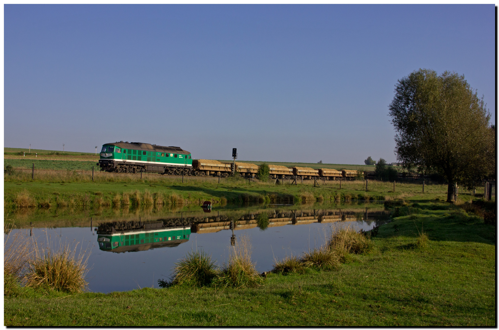 Unterwegs an der Wismut-Werkbahn II