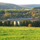 unterwegs auf dem Altenbekener Viadukt.....