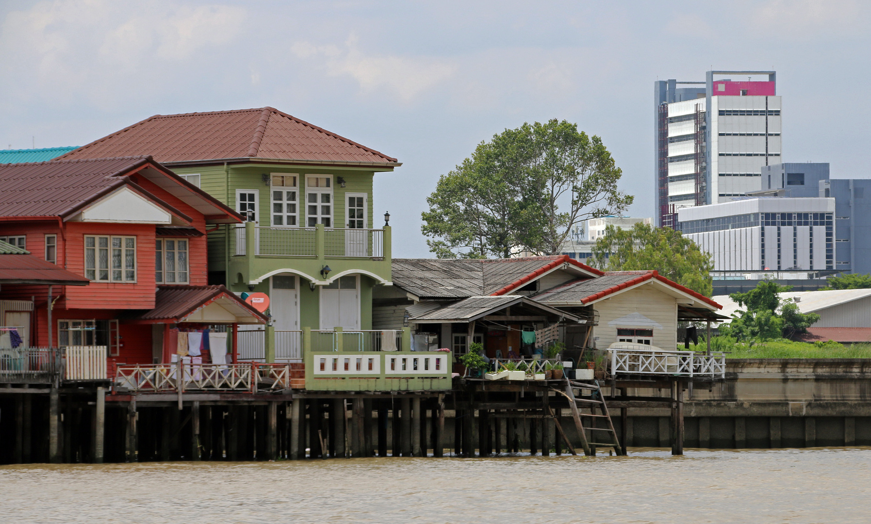 Unterwegs auf dem Chao Phraya