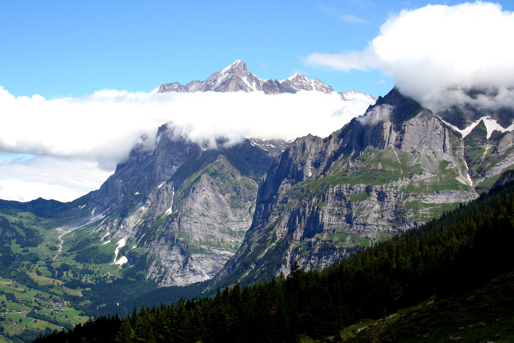 Unterwegs auf dem Eiger Trail