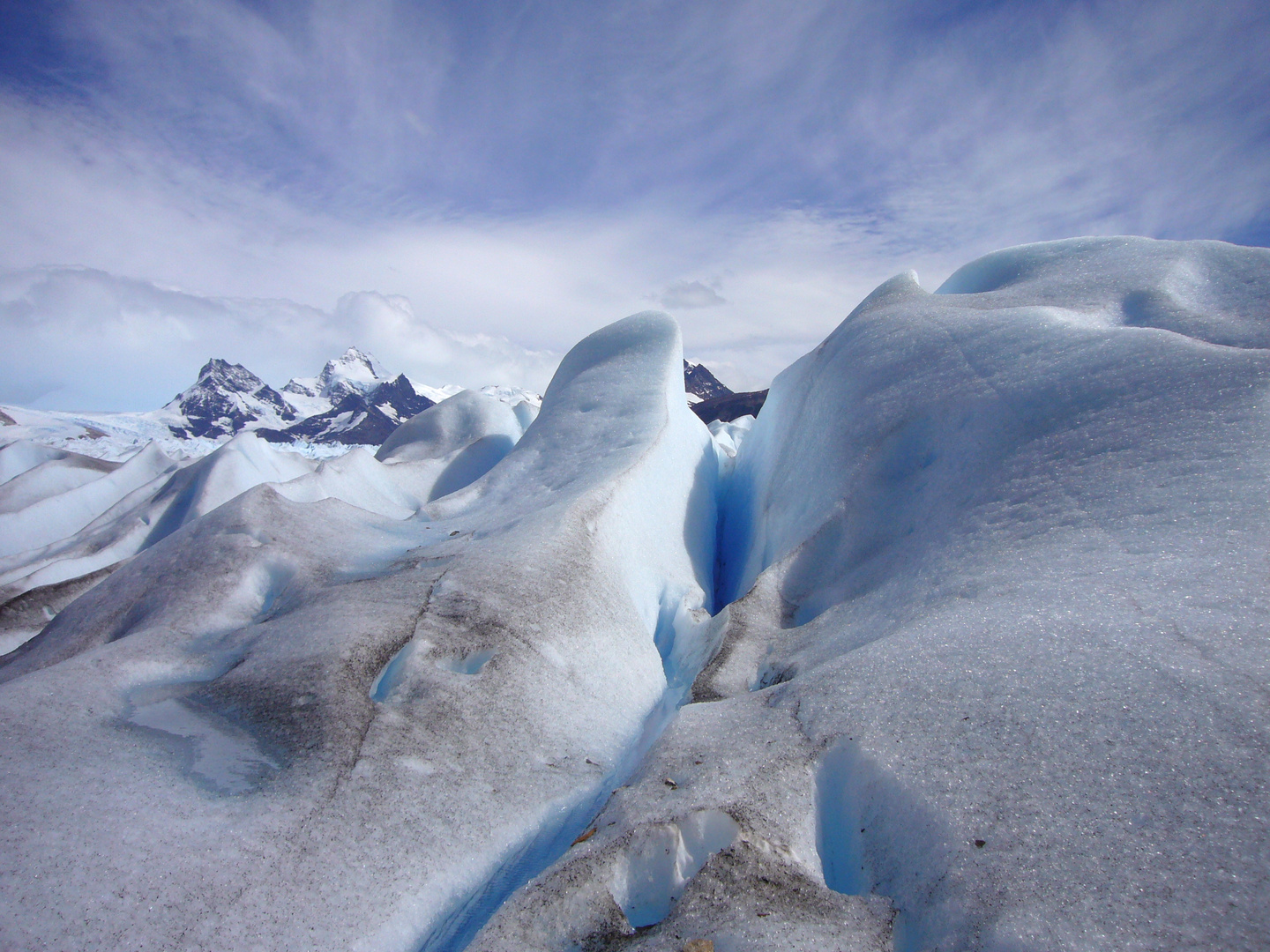 Unterwegs auf dem Perito Moreno Gletscher