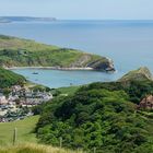 Unterwegs auf dem South West Coast Path - und wieder eine malerische Bucht