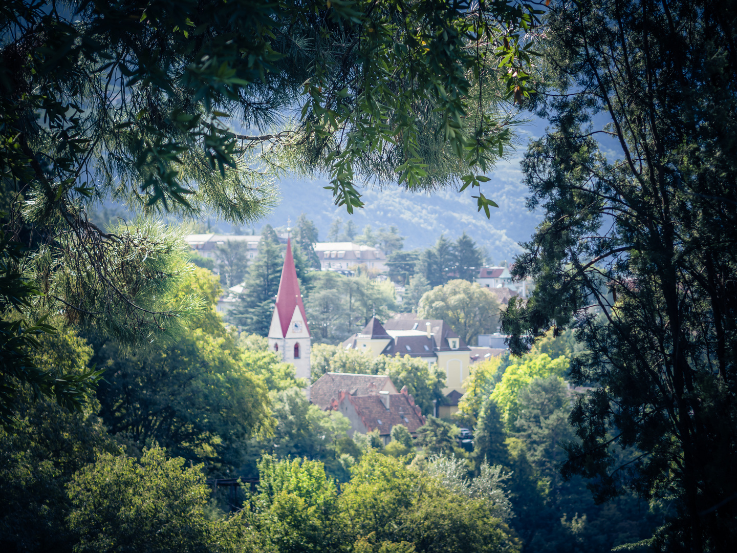 unterwegs auf dem Tappeiner Weg