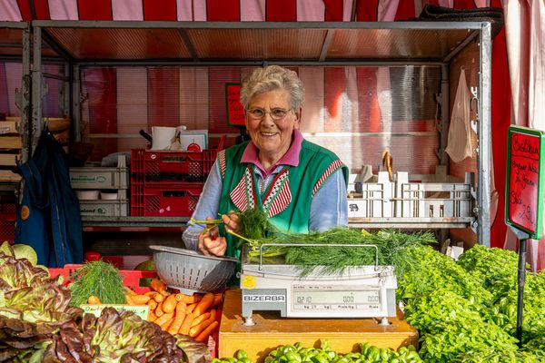 Unterwegs auf dem Wochenmarkt 03