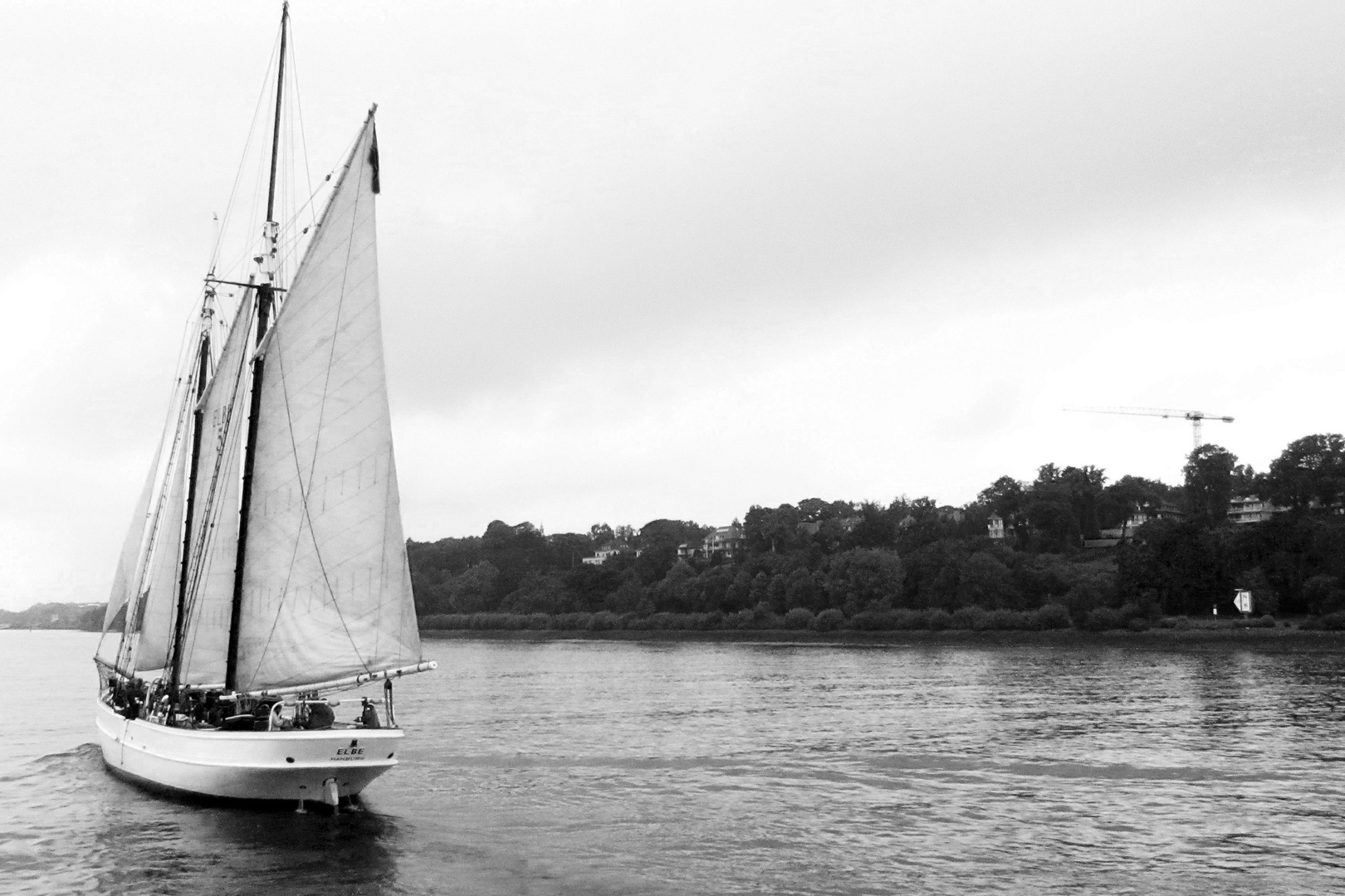 Unterwegs auf der Elbe