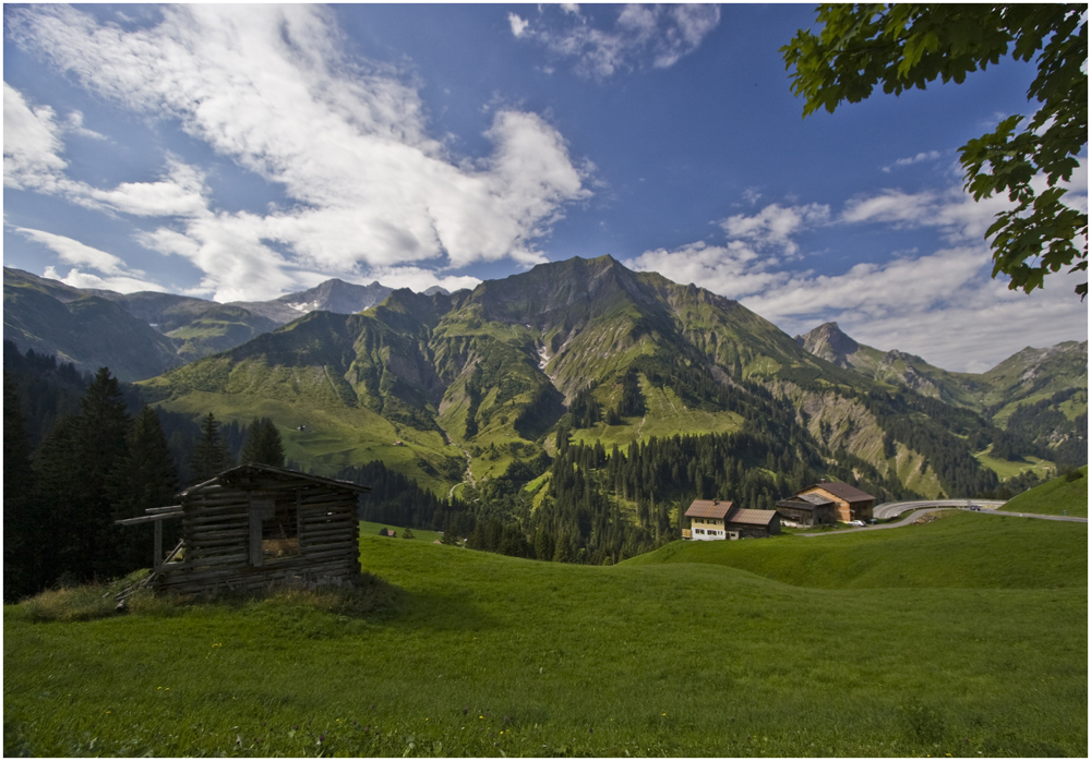 Unterwegs auf der Käsestraße im Bregenzerwald