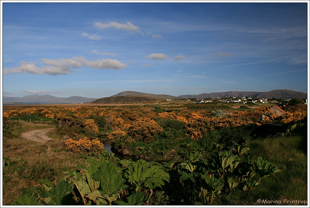 Unterwegs auf der R319 bei Cashel - Achill Island, Irland County Mayo