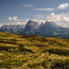 Unterwegs auf der Seiser Alm