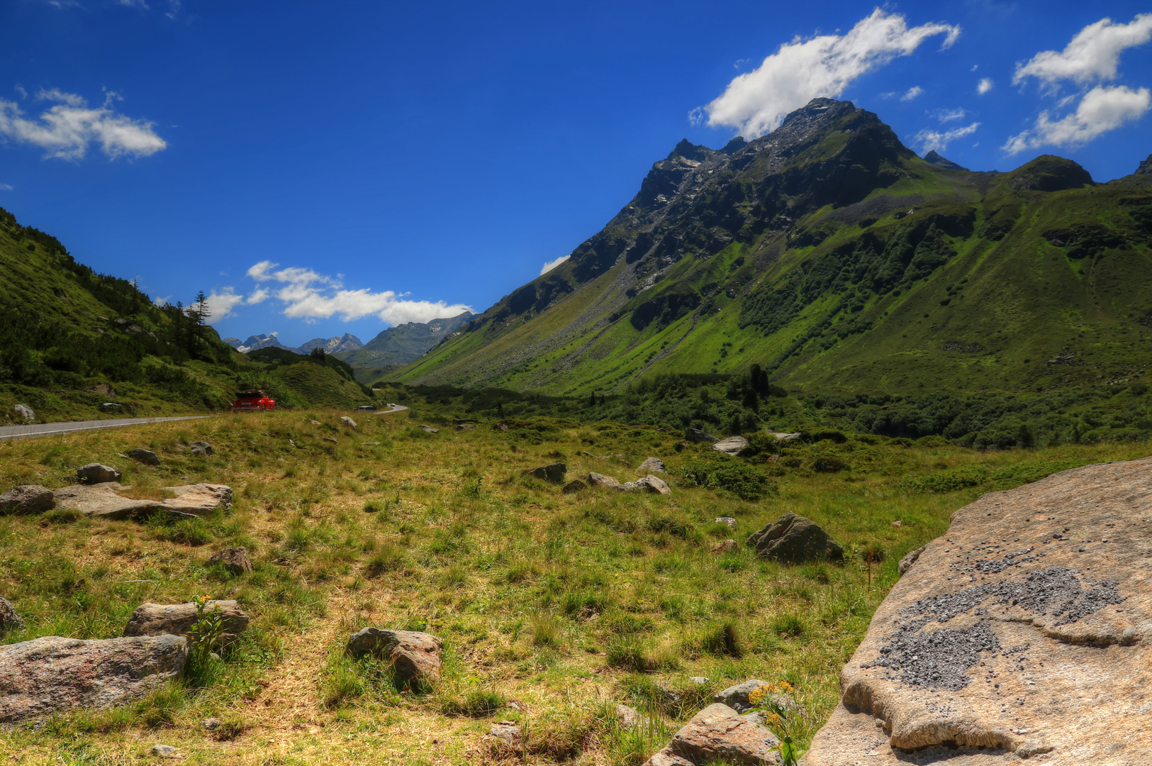 Unterwegs auf der Silvretta-Hochalpenstraße