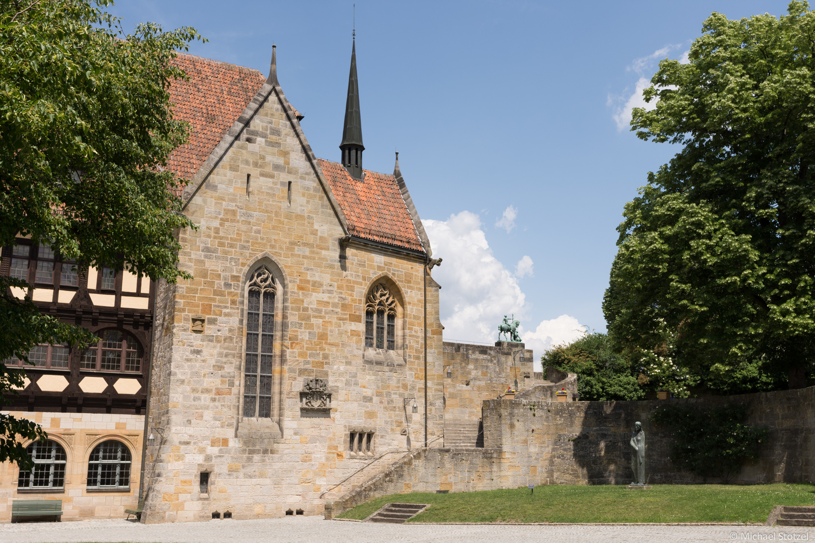 Unterwegs auf der Veste Coburg