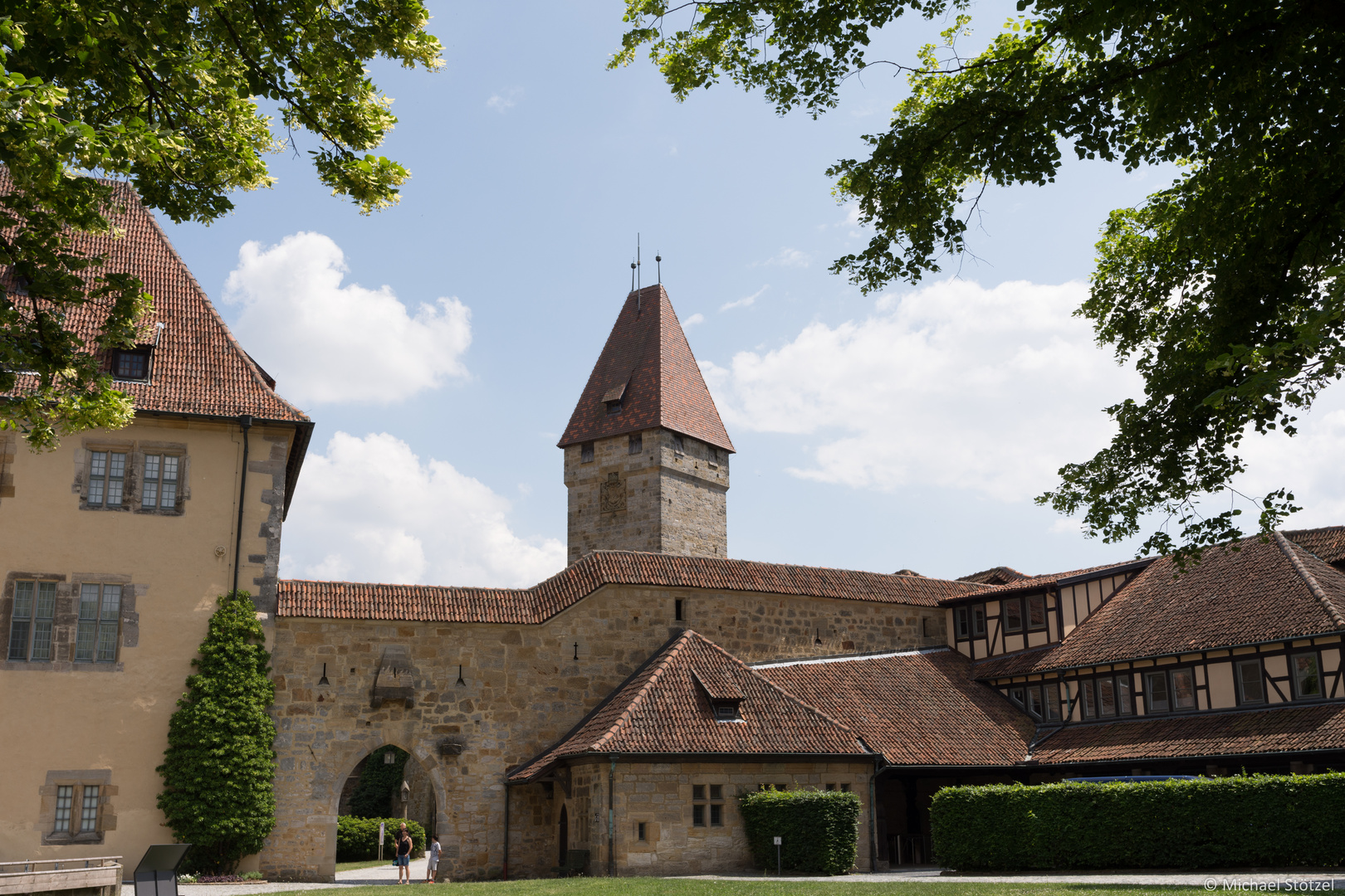 Unterwegs auf der Veste Coburg