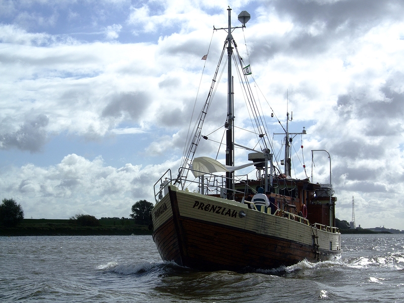 Unterwegs auf der Weser