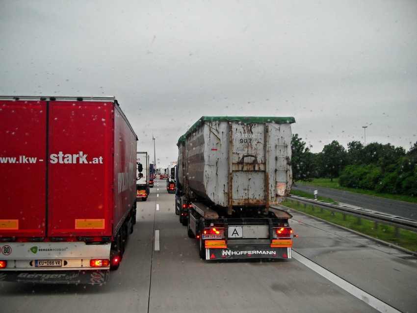 Unterwegs auf deutschen Autobahnen