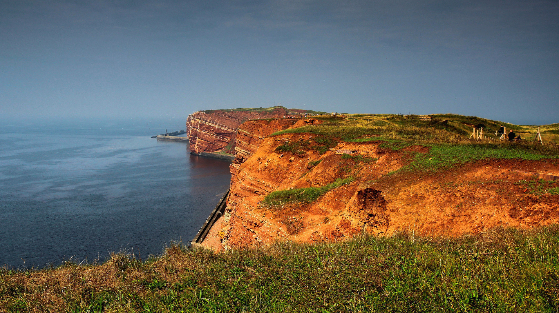 Unterwegs auf Helgoland