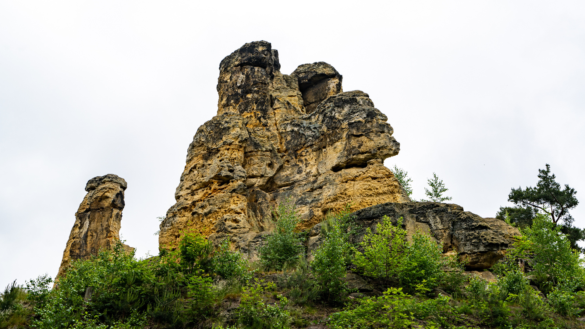 Unterwegs bei Halberstadt